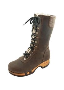woody, Damen, Boots + Stiefel, Rosanna Halflange, Braun, (42)