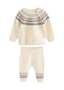 next Flickor Set kr&auml;m / marinbl&aring; / ljusgr&ouml;n / k&ouml;rsb&auml;rsr&ouml;d Storlek 74