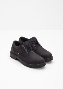 Camel Active Schnürschuhe aus Leder, schwarz, Größe 41, Glattleder, bonprix