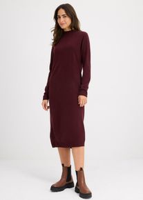 bonprix Sukienka dzianinowa ze stójką, zielony, 32/34