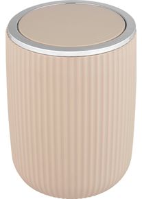 Wenko Tissue-emmer Agropoli met swingdeksel, 2 liter pedaalemmers bruin