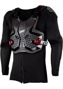 Leatt 3.5, chaqueta protectora Level-1 youth , color: Negro/Rojo , tama&ntilde;o: L/XL