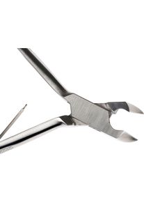 Dames Voetnageltang voor diabetici zilverkleur Maat 0