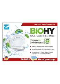 BIOHY Dishwasher Tablets (2-phase), Dishwasher Tablets, Dishwashing Tablets, Washing Tablets