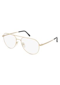 Fielmann MC 571 CL ENZO Brille Unisex | Fassung: Vollrand, Pilot, Gold Glänzend