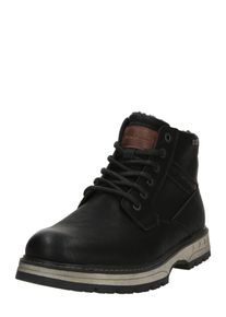 Tom Tailor Botas com atacadores em preto Tamanho 45 Simples