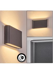 hofstein Gamas Wandlamp voor buiten, Badkamerlamp, Licht omhoog & omlaag, Wandlamp Antraciet, 1-licht