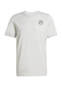 adidas Sportswear Koszulka funkcyjna 'HOT TULIP' dla mężczyzn jasnoszary / czarny Rozmiar XS