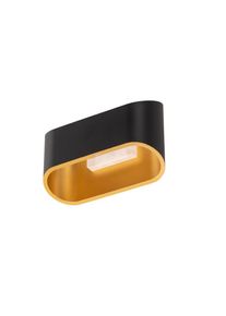 WOFI FIA Muurlamp LED Zwart, 1-licht