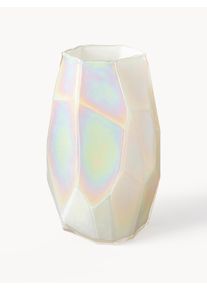 POLSPOTTEN Wazon Luster Biały Szkło Ø 26 x W 41 cm