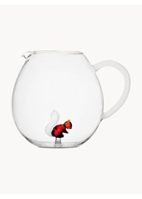 ICHENDORF Handmade Jug Animal Farm, 2.9 L Transparent Glass 2,9 L