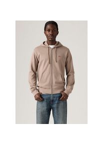 Levi's Levi's , Herren, Kapuzensweatjacke &raquo;NEW ORIGINAL ZIP UP&laquo; mit Logo-Stickerei und K&auml;ngurutasche, FUNGI, S, FUNGI, Sweatjacke von Levi's mit Kapuze