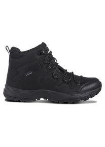Icepeak, Unisex, Wanderschuh &raquo;ANSIO MS&laquo; wasserdicht, BLACK, 37, BLACK, Bequemer Wanderschuh von Icepeak