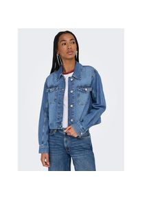 Only , Jeansjacke »ONLLUMI LS JACKET DNM PIM NOOS« , Medium Blue Denim , M , M , Jeansjacke von Only