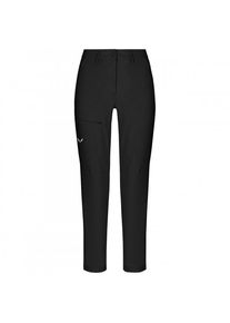 Salewa Women's Puez Dolomitic 2 DST Reg Pant Walking trousers Women (42 - Short, black)