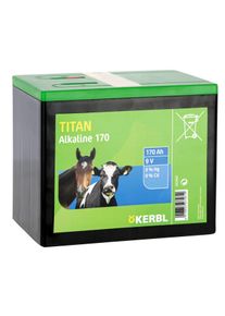 Kerbl Titan Trockenbatterie 170 Ah, 9V