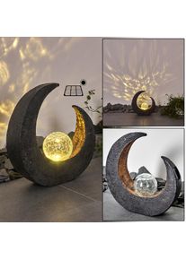 hofstein Benevento Solarlamp LED Grijs, 1-licht