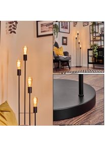 hofstein Limmingen Staande lamp Zwart, 4-lichts