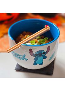 Lilo and Stitch Bol à Ramen Stitch Aloha avec Baguettes - Lilo & Stitch