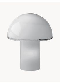 Artemide Candeeiro de mesa artesanal Onfale Branco Vidro Ø 36 x Alt 44 cm