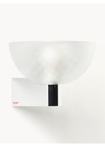 Kartell Dæmpbar LED-væglampe Fata Gennemsigtig, Sølv Plastik, Metal B 16 x D 17 cm