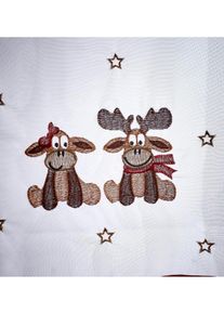 bonprix Visillo, blanco, Alto/Ancho: 30/120 cm