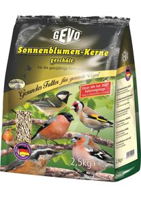 GEVO Sonnenblumenkerne Vogelfutter, geschält, 2,5kg