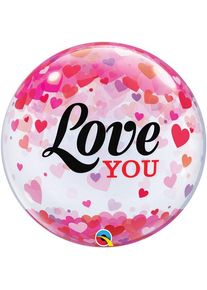 Ballon Love you transparent 55cm