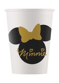 Procos 8 gobelets Minnie Mouse Goldstar 160 ml
