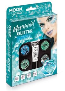 Smiffys Set de maquillage Mermaid Sparkle 5 pièces
