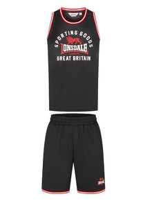 Lonsdale Tréningruha 'Pewsey' Férfi fekete , Méret 3XL