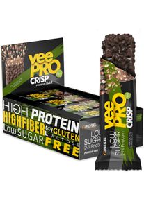 ProFuel veePRO Crisp veganer Proteinriegel, 12 x 70 g Riegel, Chocolate Hazelnut