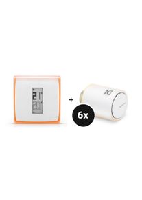Netatmo Thermostaat + Radiatorkraan 6-pack