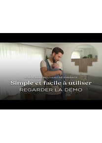 ergobaby Porte-B&eacute;b&eacute; Nouveau-N&eacute; Embrace - Soft Knit: Bleu Nuit