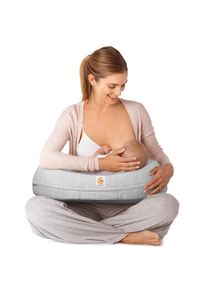 ergobaby Coussin d'Allaitement Natural Curve avec sangle : Lunes