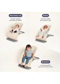 ergobaby Transat B&eacute;b&eacute; 3-en-1 Evolve: Cr&egrave;me