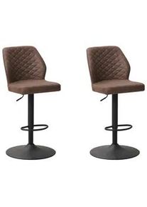 Barhocker-Set Grayson 2er-Set ca. 42x114 cm Taupe