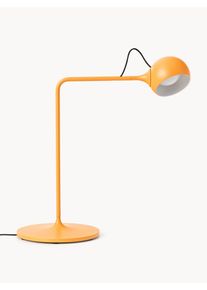 Artemide Candeeiro de secretária LED regulável e orientável Ixa Amarelo Material sintético L 40 x Alt 42 cm