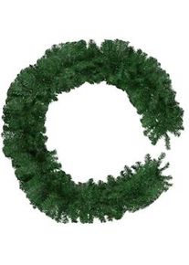 TecTake Ghirlanda natalizia estetica naturale 2,7 m - verde - 403318