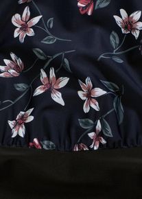 bonprix Női Fürdőruha ballon fazonban, kék, 52