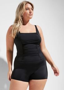 bonprix Női F&uuml;rdőruha sz&aacute;rral, fekete, 38