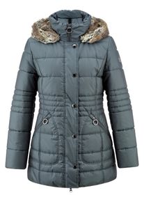 Peter Hahn Betty Barclay - Steppjacke, blau, Gr. 36, Kunstfaser