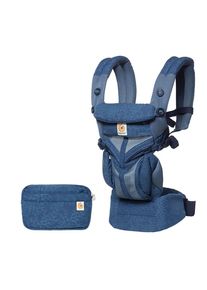 ergobaby Omni Classic Baby Carrier – Mesh: Blue Blooms