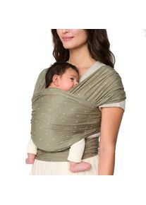 ergobaby Aura Baby Wrap - Sustainable Knit: Olive Diamonds
