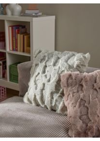 Immy Gris 45x45 cm - Tapis poil court design moderne pour salon