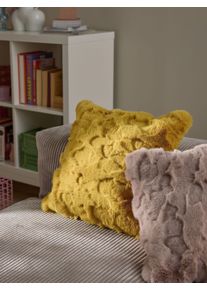 benuta Pop Tyynynp&auml;&auml;llinen Immy Keltainen 45x45 cm El&auml;inten n&auml;k&ouml;inen