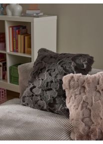 Immy Anthracite 45x45 cm - Tapis poil court design moderne pour salon