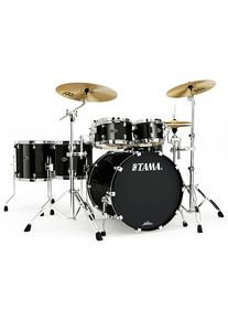 Tama Starclassic Walnut/Birch WBS52RZS-PBK 5pc Piano Black Batterie