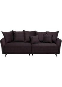 Carryhome Bigsofa , Lila , Textil , Uni , Füllung: Silikon,Silikon , 226x91x103 cm , Stoffauswahl , Wohnzimmer, Sofas & Couches, Sofas, Textilsofas