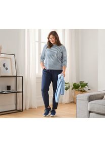 Tchibo - Teplákové nohavice - pre dámy - veľ. L 44/46 - farba: modrá